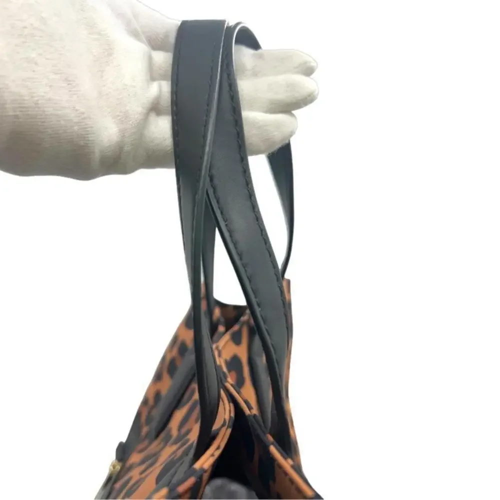 Michael Kors Leopard tote bag shoulder handbag